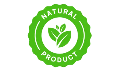 Natural product badge